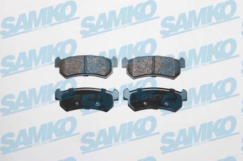 Samko 5SP1199 - Kit de plaquettes de frein, frein à disque cwaw.fr