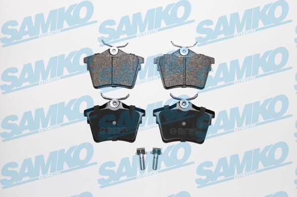 Samko 5SP1195 - Kit de plaquettes de frein, frein à disque cwaw.fr