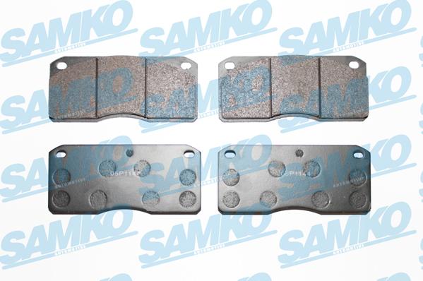 Samko 5SP1144 - Kit de plaquettes de frein, frein à disque cwaw.fr