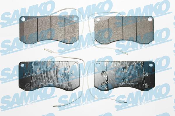 Samko 5SP1148 - Kit de plaquettes de frein, frein à disque cwaw.fr