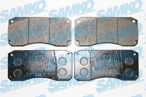 Samko 5SP1153 - Kit de plaquettes de frein, frein à disque cwaw.fr