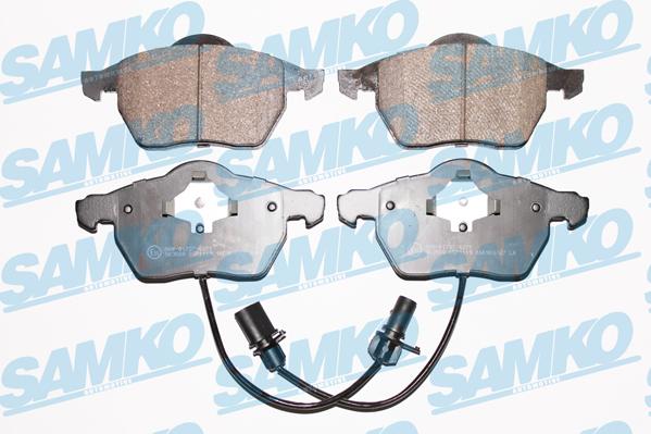 Samko 5SP1119 - Kit de plaquettes de frein, frein à disque cwaw.fr