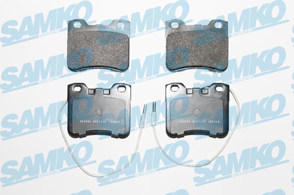 Samko 5SP1135 - Kit de plaquettes de frein, frein à disque cwaw.fr