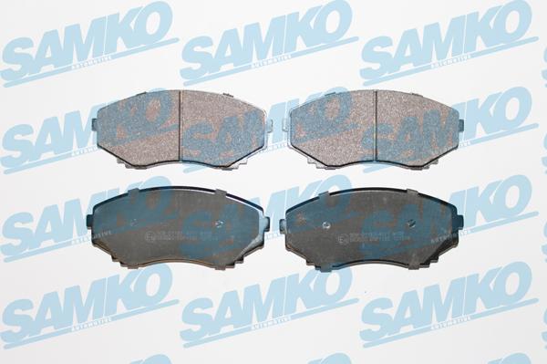 Samko 5SP1132 - Kit de plaquettes de frein, frein à disque cwaw.fr