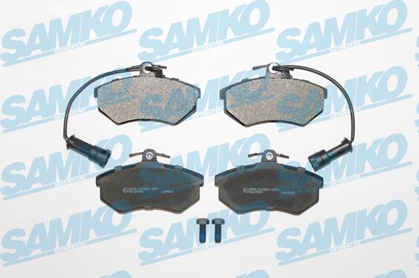 Samko 5SP1137 - Kit de plaquettes de frein, frein à disque cwaw.fr