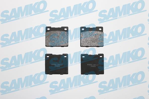 Samko 5SP113 - Kit de plaquettes de frein, frein à disque cwaw.fr