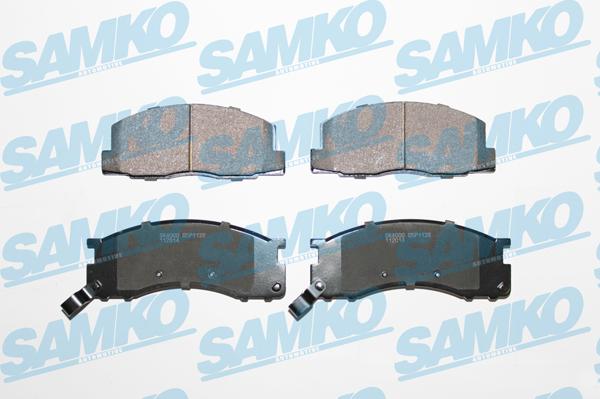 Samko 5SP1126 - Kit de plaquettes de frein, frein à disque cwaw.fr