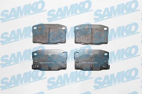 Samko 5SP1128 - Kit de plaquettes de frein, frein à disque cwaw.fr