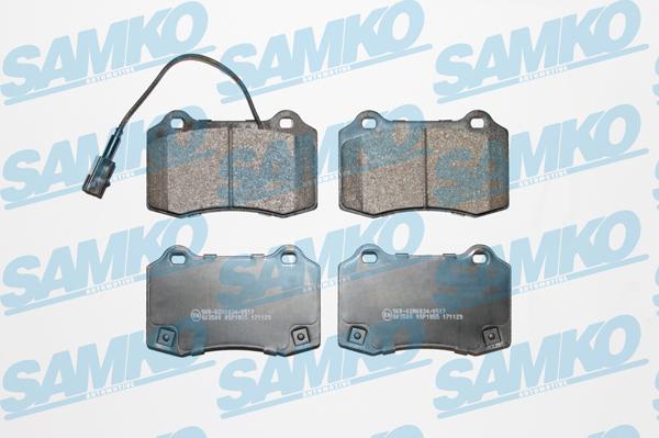 Samko 5SP1855 - Kit de plaquettes de frein, frein à disque cwaw.fr