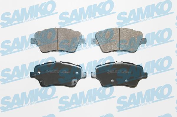 Samko 5SP1856 - Kit de plaquettes de frein, frein à disque cwaw.fr