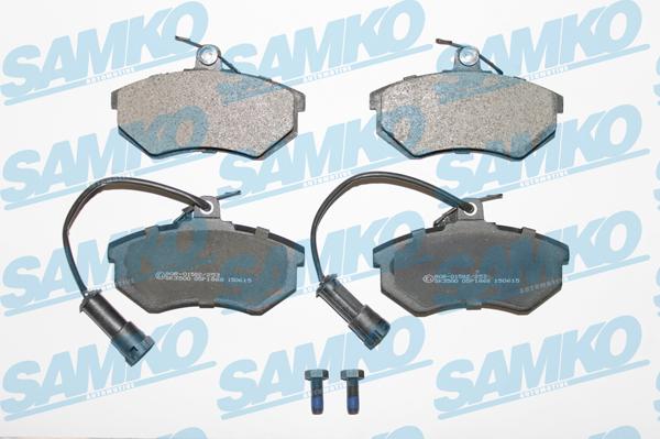 Samko 5SP1868 - Kit de plaquettes de frein, frein à disque cwaw.fr