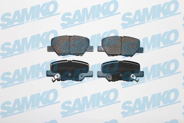 Samko 5SP1802 - Kit de plaquettes de frein, frein à disque cwaw.fr