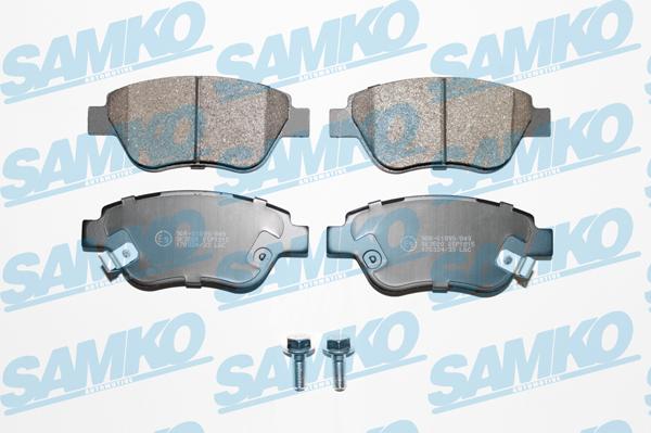 Samko 5SP1815 - Kit de plaquettes de frein, frein à disque cwaw.fr