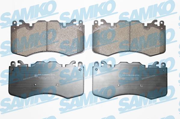 Samko 5SP1885 - Kit de plaquettes de frein, frein à disque cwaw.fr