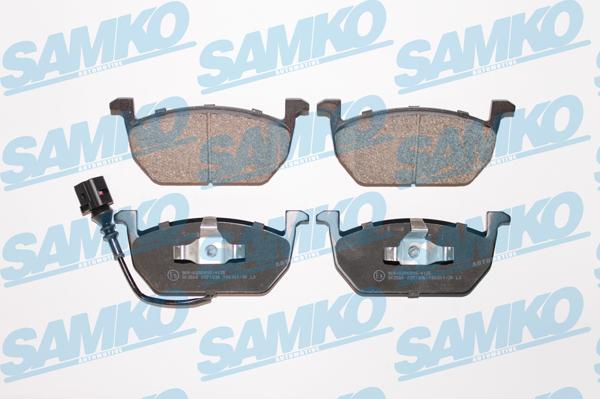 Samko 5SP1836 - Kit de plaquettes de frein, frein à disque cwaw.fr