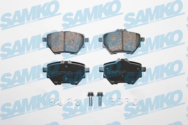 Samko 5SP1838 - Kit de plaquettes de frein, frein à disque cwaw.fr