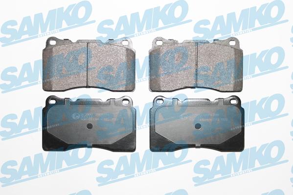 Samko 5SP1394 - Kit de plaquettes de frein, frein à disque cwaw.fr