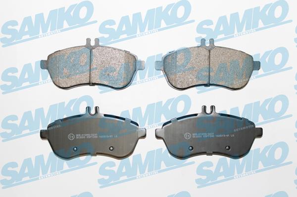 Samko 5SP1340 - Kit de plaquettes de frein, frein à disque cwaw.fr