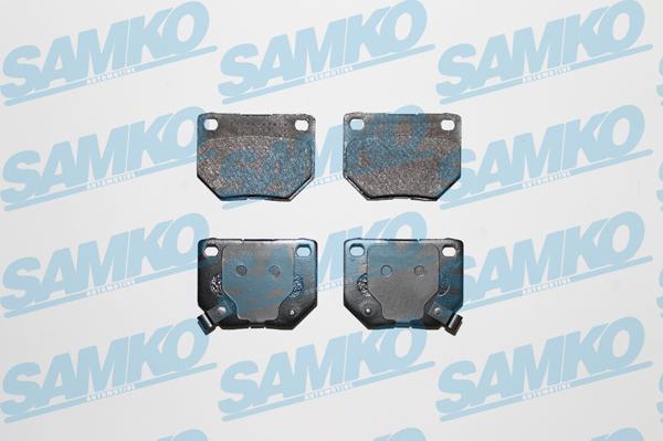 Samko 5SP1341 - Kit de plaquettes de frein, frein à disque cwaw.fr