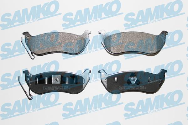 Samko 5SP1366 - Kit de plaquettes de frein, frein à disque cwaw.fr