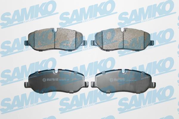 Samko 5SP1360 - Kit de plaquettes de frein, frein à disque cwaw.fr