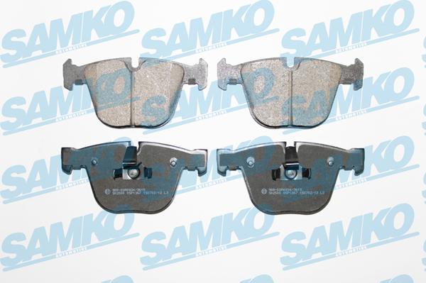 Samko 5SP1367 - Kit de plaquettes de frein, frein à disque cwaw.fr