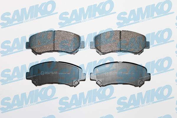 Samko 5SP1314 - Kit de plaquettes de frein, frein à disque cwaw.fr