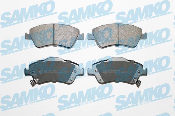 Samko 5SP1316 - Kit de plaquettes de frein, frein à disque cwaw.fr