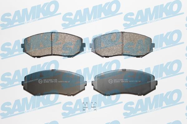 Samko 5SP1318 - Kit de plaquettes de frein, frein à disque cwaw.fr