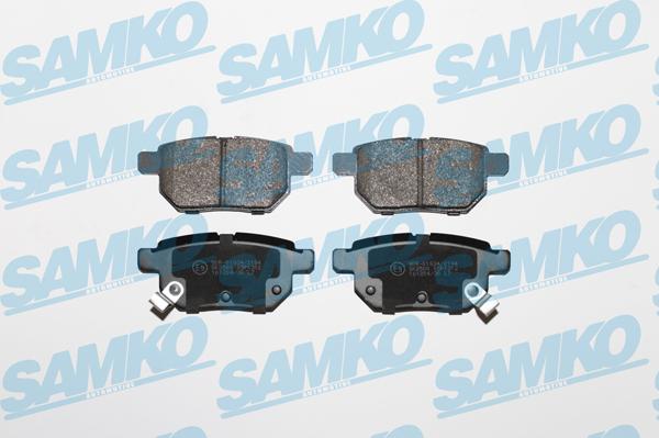 Samko 5SP1312 - Kit de plaquettes de frein, frein à disque cwaw.fr