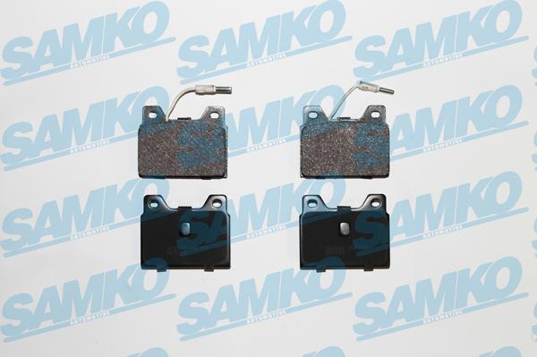 Samko 5SP131 - Kit de plaquettes de frein, frein à disque cwaw.fr