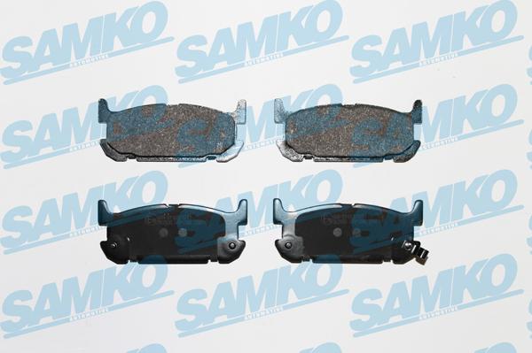 Samko 5SP1386 - Kit de plaquettes de frein, frein à disque cwaw.fr