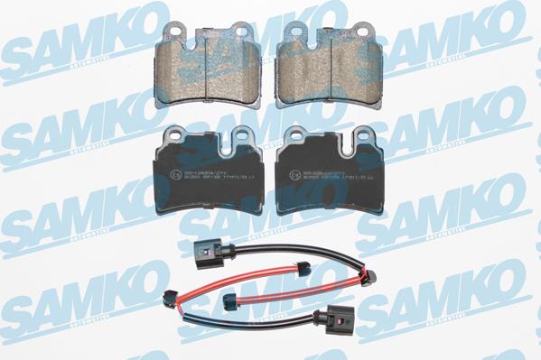 Samko 5SP1380 - Kit de plaquettes de frein, frein à disque cwaw.fr