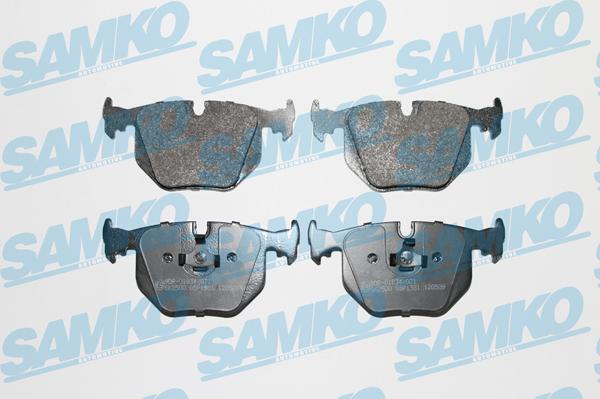 Samko 5SP1381 - Kit de plaquettes de frein, frein à disque cwaw.fr