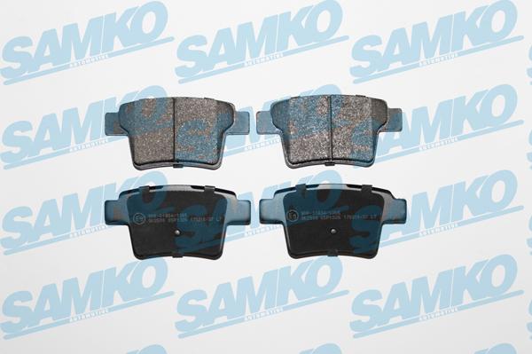 Samko 5SP1326 - Kit de plaquettes de frein, frein à disque cwaw.fr