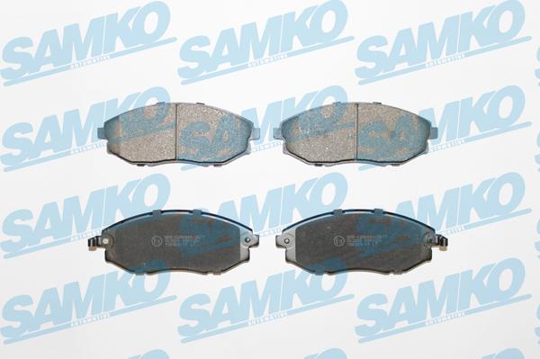 Samko 5SP1321 - Kit de plaquettes de frein, frein à disque cwaw.fr