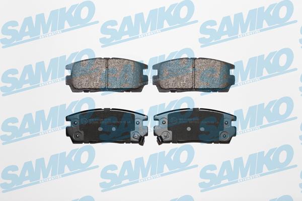 Samko 5SP1323 - Kit de plaquettes de frein, frein à disque cwaw.fr