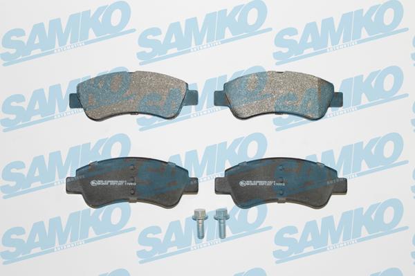 Samko 5SP1327 - Kit de plaquettes de frein, frein à disque cwaw.fr