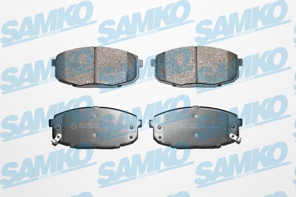 Samko 5SP1375 - Kit de plaquettes de frein, frein à disque cwaw.fr