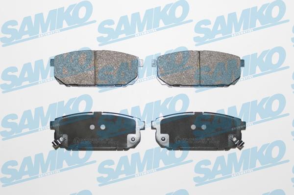 Samko 5SP1370 - Kit de plaquettes de frein, frein à disque cwaw.fr