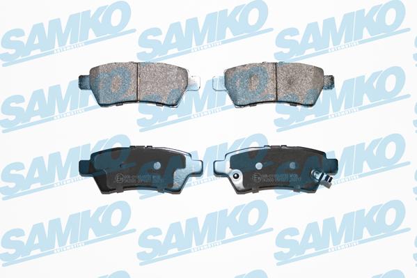 Samko 5SP1377 - Kit de plaquettes de frein, frein à disque cwaw.fr