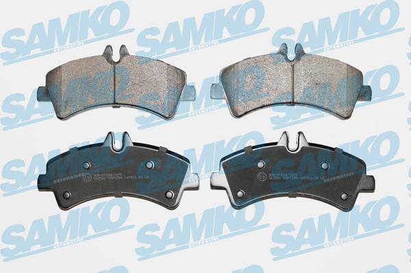 Samko 5SP1294 - Kit de plaquettes de frein, frein à disque cwaw.fr