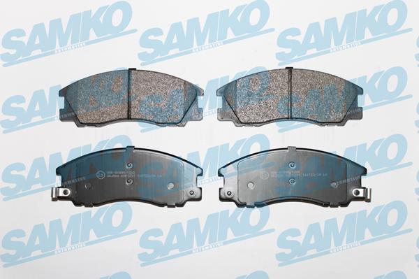 Samko 5SP1291 - Kit de plaquettes de frein, frein à disque cwaw.fr