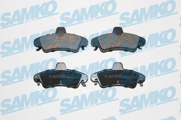 Samko 5SP1292 - Kit de plaquettes de frein, frein à disque cwaw.fr