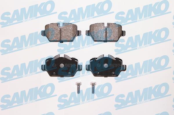 Samko 5SP1249 - Kit de plaquettes de frein, frein à disque cwaw.fr