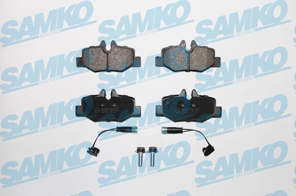 Samko 5SP1246 - Kit de plaquettes de frein, frein à disque cwaw.fr