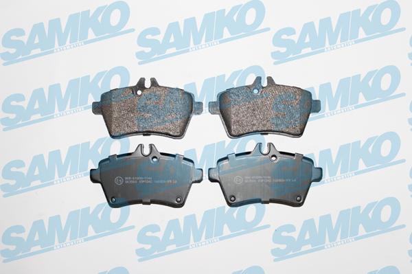 Samko 5SP1242 - Kit de plaquettes de frein, frein à disque cwaw.fr