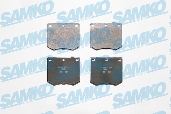 Samko 5SP126 - Kit de plaquettes de frein, frein à disque cwaw.fr