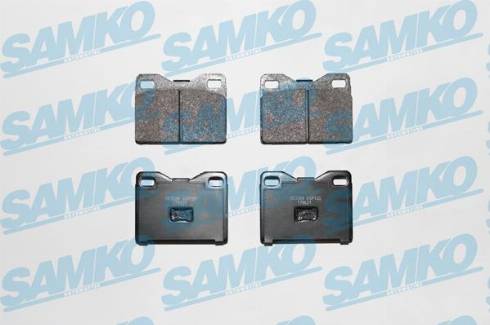 Samko 5SP120 - Kit de plaquettes de frein, frein à disque cwaw.fr