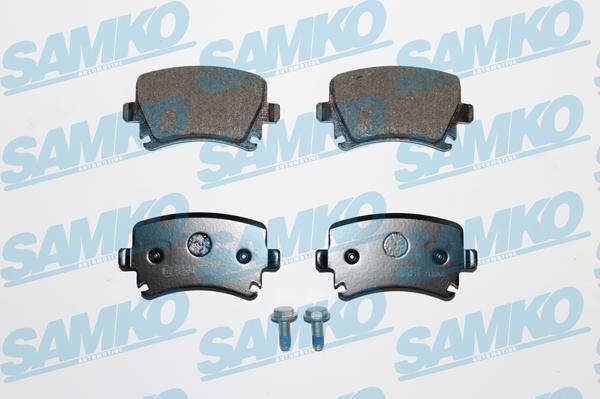 Samko 5SP1219 - Kit de plaquettes de frein, frein à disque cwaw.fr